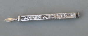 Edwardian English silver stoothpick