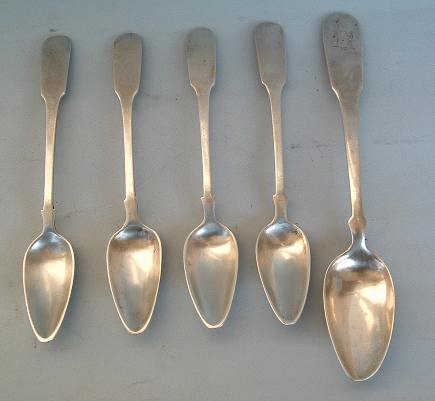Italian
silver
spoons