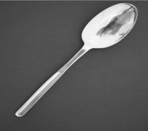silver marrow spoon: 1748