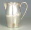 silver 
water
pitcher