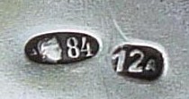 hallmark
Moskow
1896-1908
silversmith
12 Artel