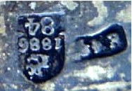 hallmark
Moskow
1886
silversmith A?Z