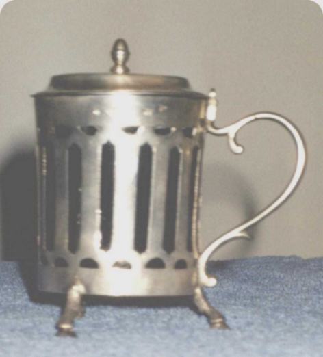  French
antique silver
mustard pot
1798/1809