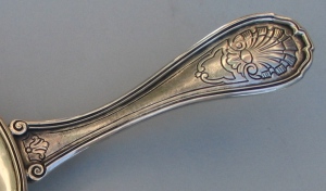 Italian antique silver chamber stick palmatoria