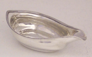 silver papboat