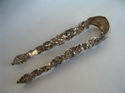 sugar tongs: Vienna 1847