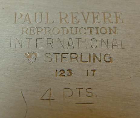 International silver hallmarks