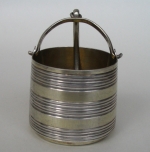 Russian silver tea strainer