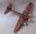 modello in legno di aeroplano SM79