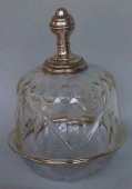 Dutch crystal campana  with silver knob
