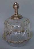 Dutch crystal campana with silver knob