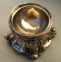 trencher 18th century silver salt cellar - Venice