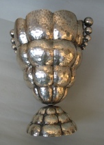 Italian silver vase