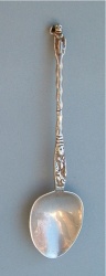 Dutch antique silver apostle spoon