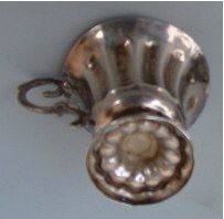 Italian antique silver beaker