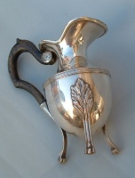 Italian antique silver empire milk creamer