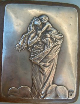 Italian prayer's book silver cover