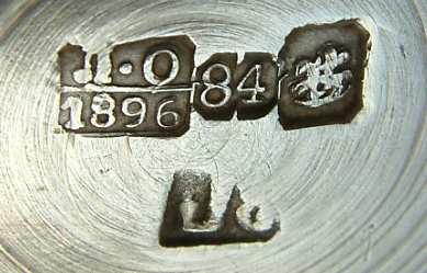 Russian antique silver hallmarks