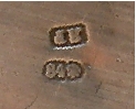 coin holder Russian silver hallmarks