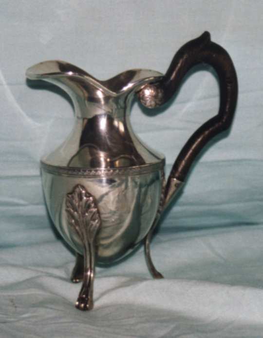 Italian antique silver empire milk creamer