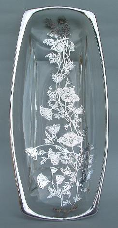 silver overlay glass tray)