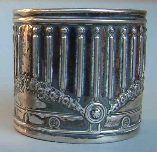 Italian
antique silver
napkin ring