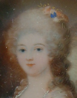 Queen Sofie: ritratto in miniatura su avorio