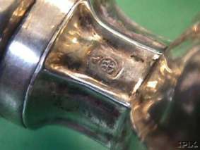 Austrian antique silver shaker