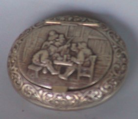 Dutch antique silver tobacco snuff box