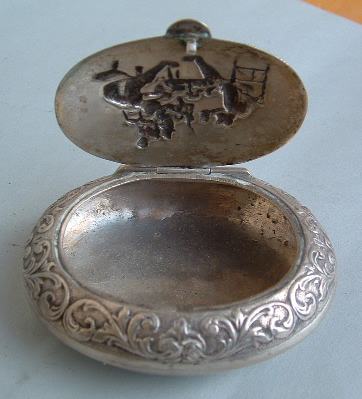 Dutch antique silver tobacco snuff box
