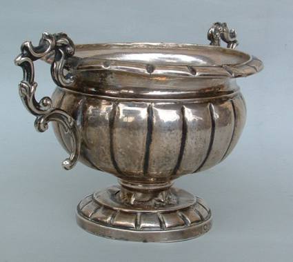 two handled sugar bowl Torino after 1824
