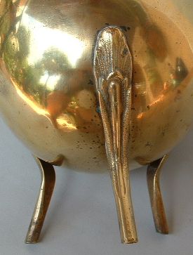 brass or bronze egg