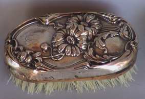 brush antique silver cover