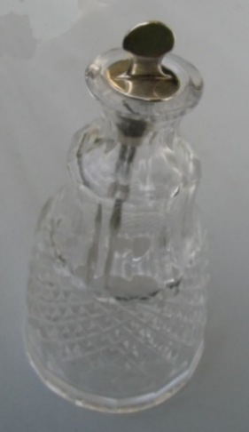 Victorian silver condiment-jar picke-spoon or Cayenne spoon