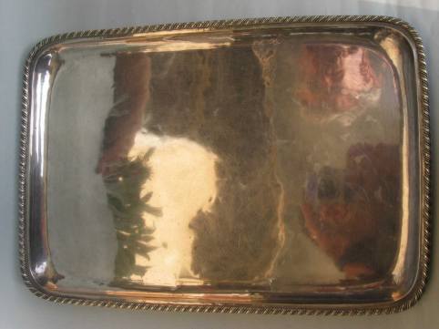 Italian
silver
tray 